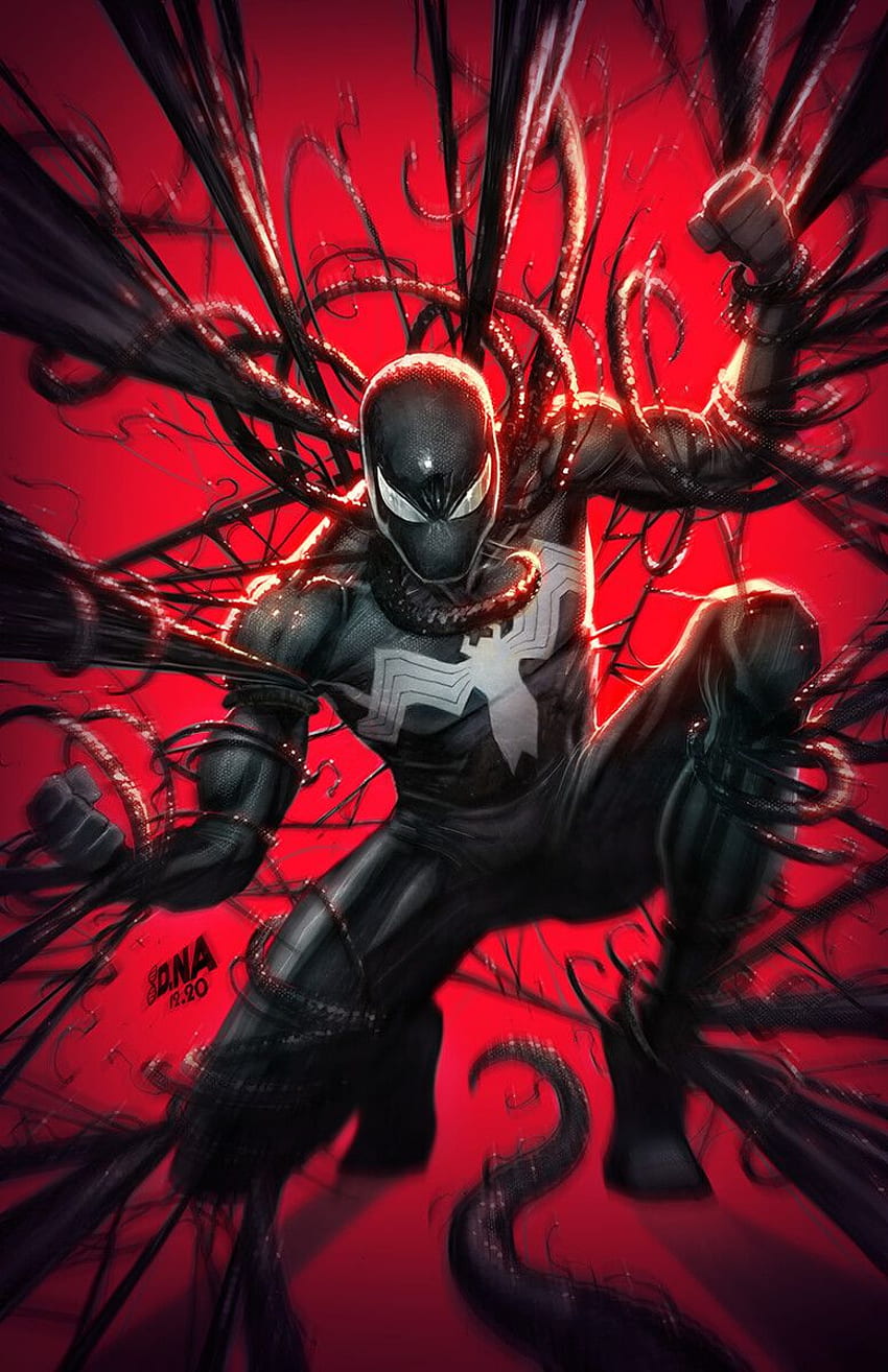 Symbiote Spider Man 삽화 BK3 In 2021. Marvel Comics , Symbiote Spiderman, Marvel Superhero Posters, Spider Man Symbiote HD 전화 배경 화면