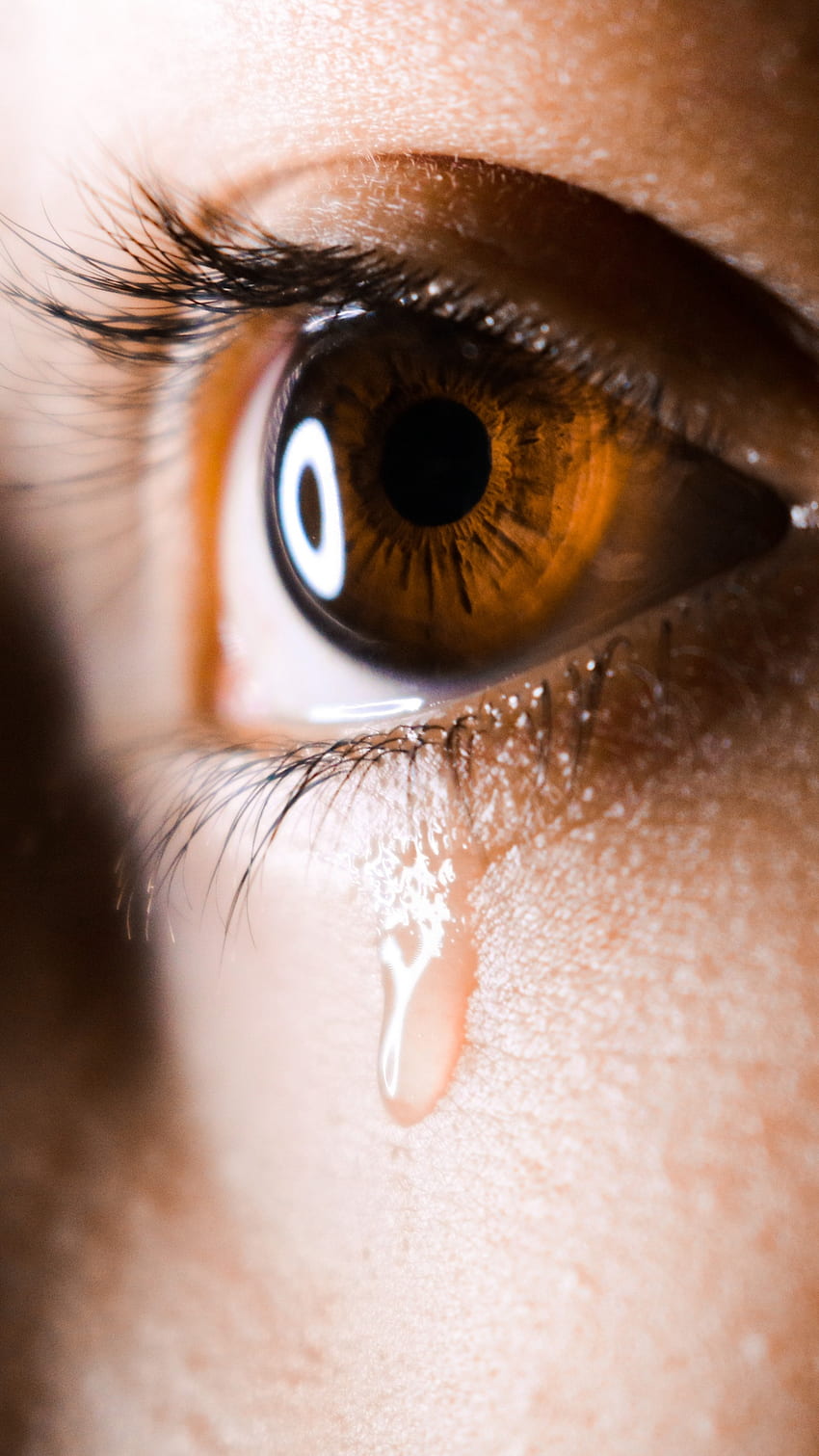 Łza, smutek, oko, rzęsy - Ma Badla Ni Hu - , łzy Tapeta na telefon HD