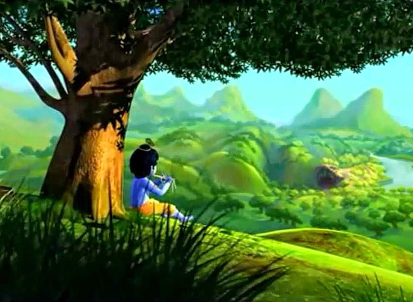 El pequeño Krishna , Dibujos animados, HQ El pequeño Krishna fondo de pantalla