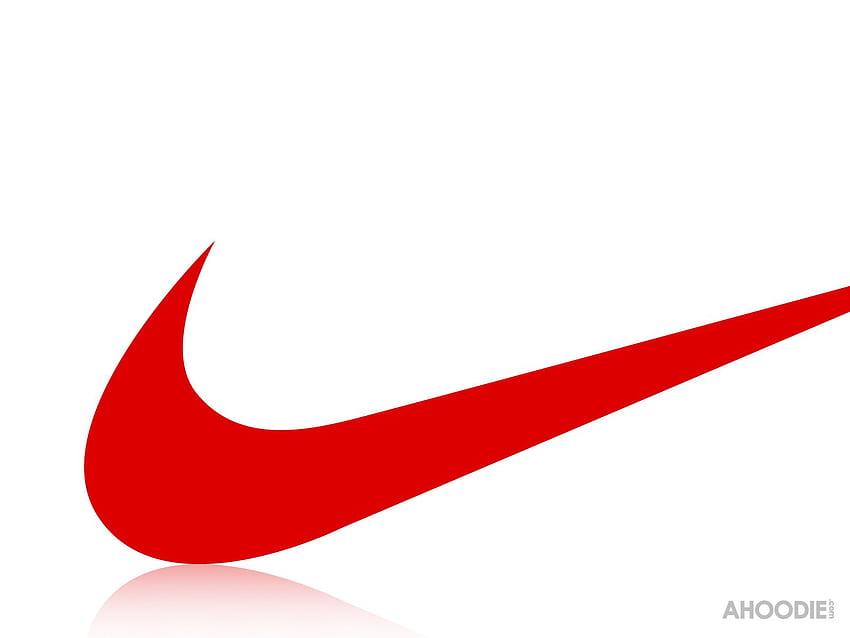 Nike Logo Clipart Nike Tick - White And Red Nike Logo, Simple Nike HD ...
