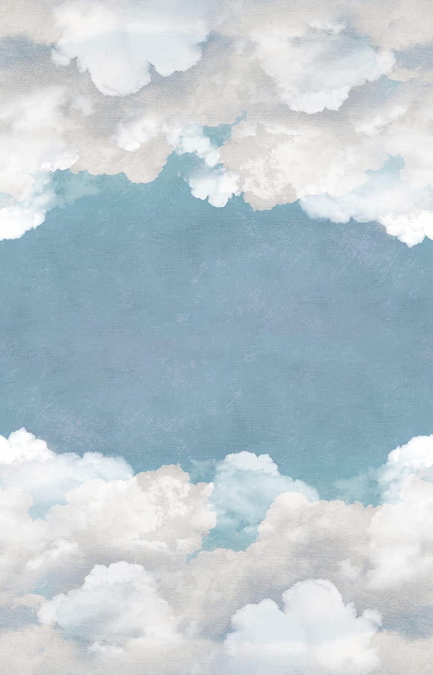 Kuschelwolken, Decke im Jahr 2020. Wolke, Malerei, süßer Hintergrund HD-Handy-Hintergrundbild