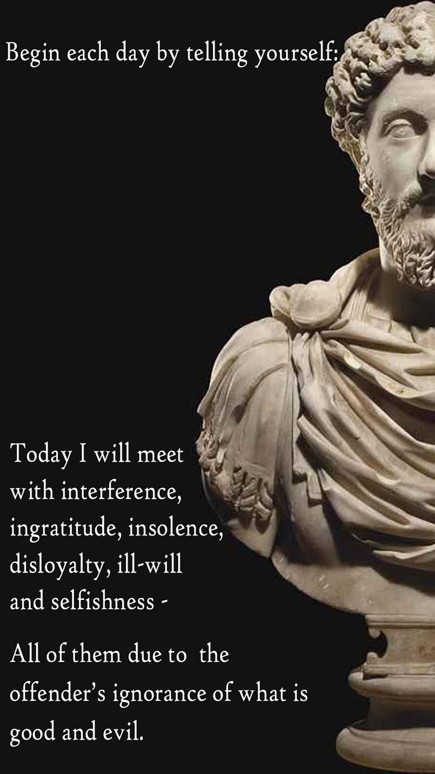 Saya menggabungkan ini untuk layar kunci ponsel saya, dan saya pikir orang lain mungkin menyukainya - kutipan Marcus Aurelius.: Stoicism wallpaper ponsel HD