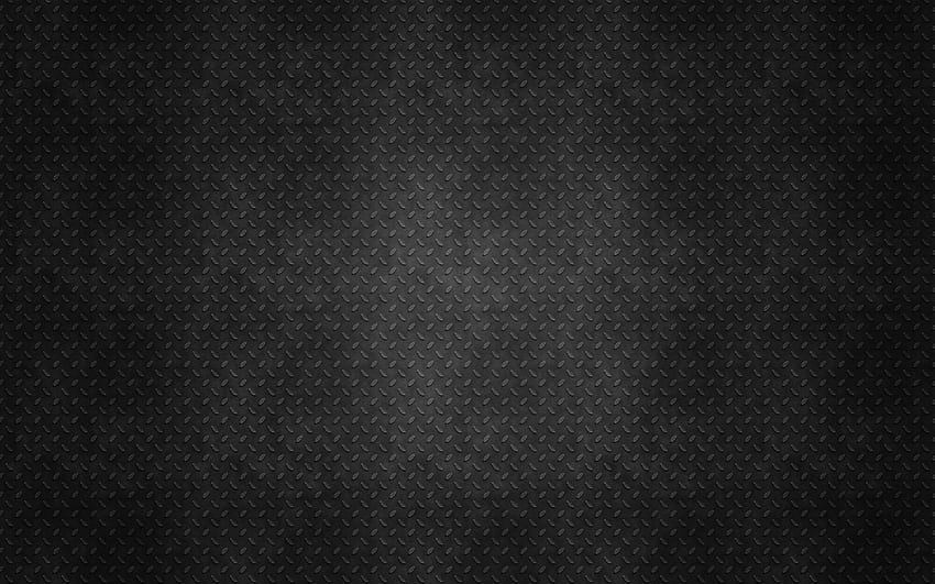tekstur logam latar belakang hitam Wallpaper HD