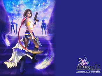 Final Fantasy X-2, games, peine, cg, video game, game, video games, yuna,  rikku, HD wallpaper