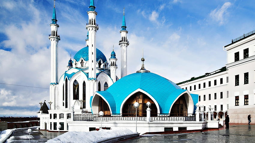Moschea Kul Sharif, Kazan Tataristan []: Sfondo HD