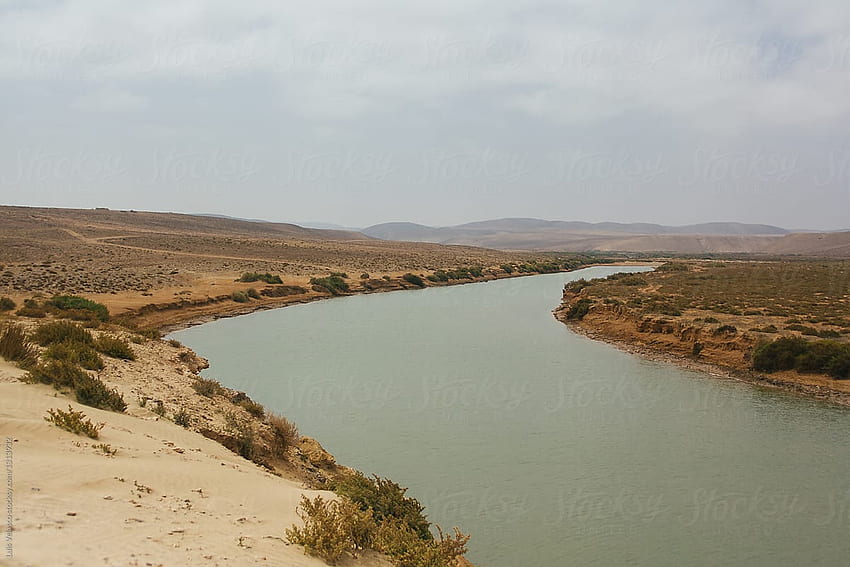 River In The Desert by Luis Velasco - Desert, River HD wallpaper