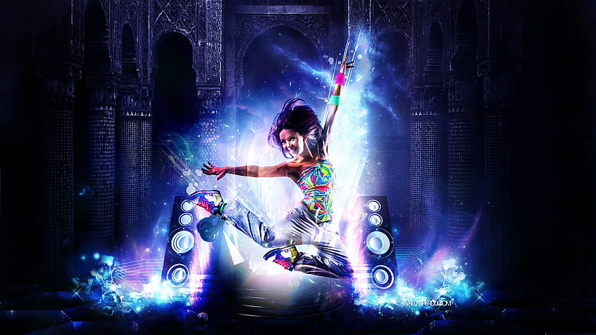 Music spaceout magic trance girl HD wallpaper  Pxfuel