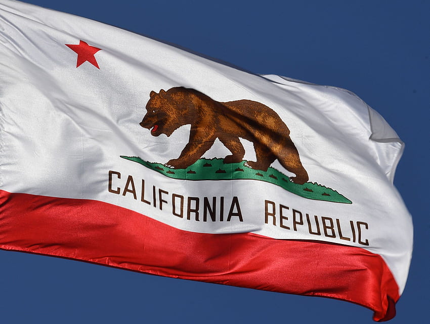 Bandiera dello Stato della California - Bandiera Ca, Repubblica della California Sfondo HD