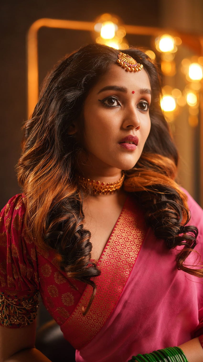 Anikhasurendran, นักแสดงมาลายาลัม, saree beauty, นางแบบ วอลล์เปเปอร์โทรศัพท์ HD