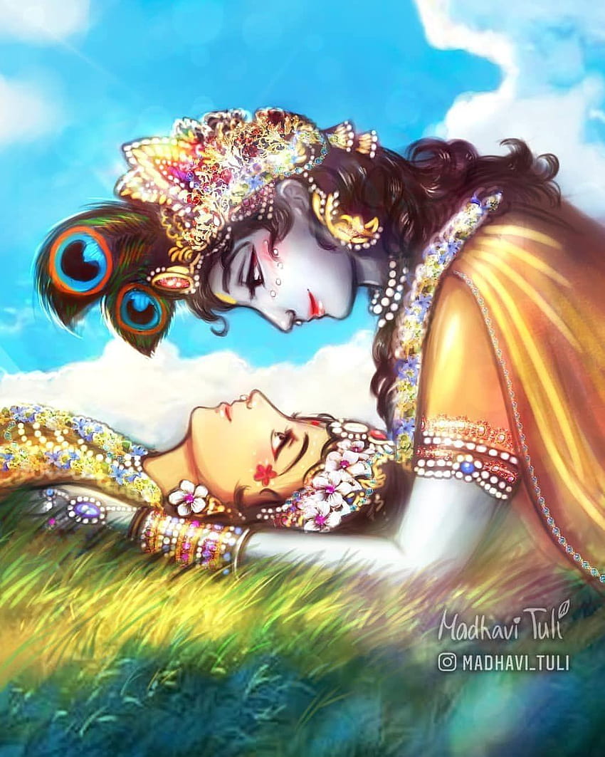 Radha And Krishna Love, Cute Radha Krishna HD phone wallpaper | Pxfuel