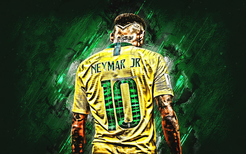 Neymar Jr, Brazylia, Neymar, Neymar Junior, piłka nożna Tapeta HD