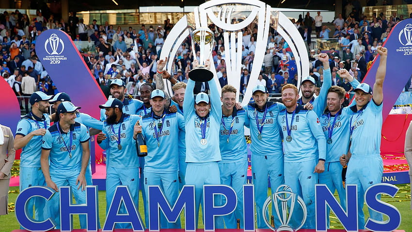 Englands Cricket-Weltmeister bejubelte Helden, als sie ihren historischen Sieg feierten. UK News, englisches Cricket-Team HD-Hintergrundbild