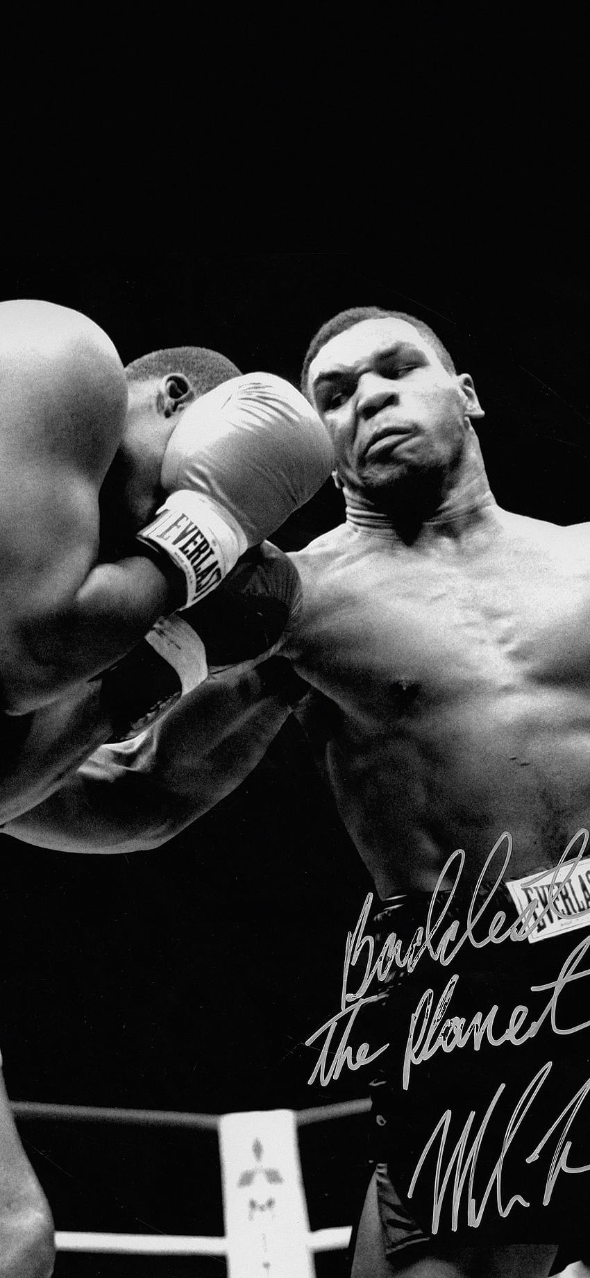 Tyson Punch Ring Boxing Sports Dark เวทีมวยด้านใน วอลล์เปเปอร์โทรศัพท์ HD