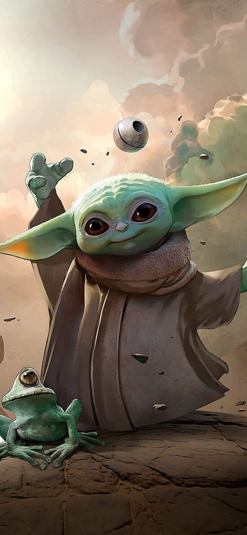 Top 65 Baby Yoda Getty [] for your , Mobile & Tablet. Explore Baby Yoda . Baby Yoda Valentine , Yoda , Yoda, Baby Yoda Aesthetic HD phone wallpaper