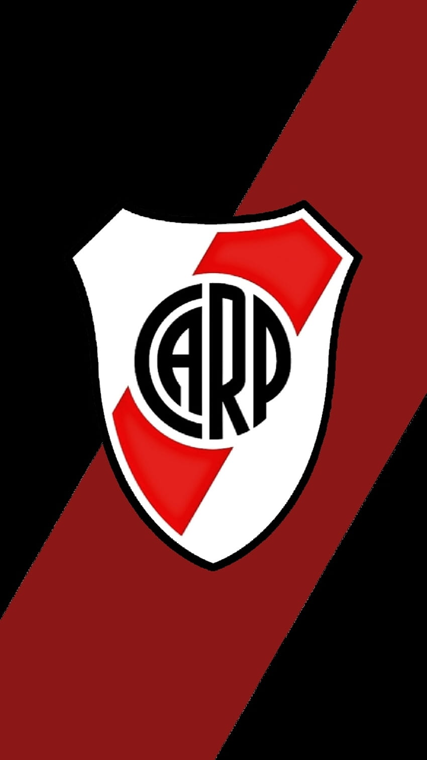 Escudo de River Plate, soccer, Argentina, logo, football, football HD phone wallpaper