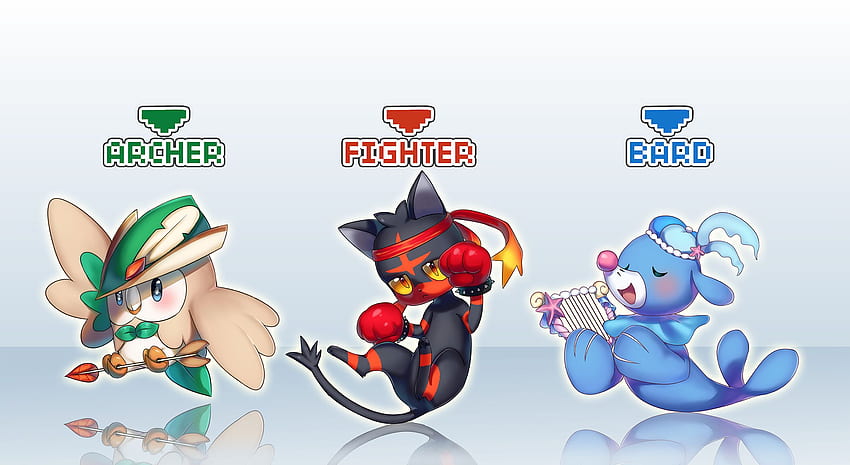 Starter Pokémon Anime Board, Starter Pokemon Cool HD wallpaper