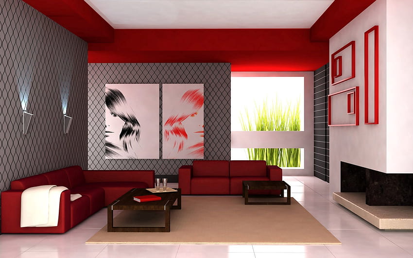 Interior, , , Room, Sofa, Furniture HD wallpaper