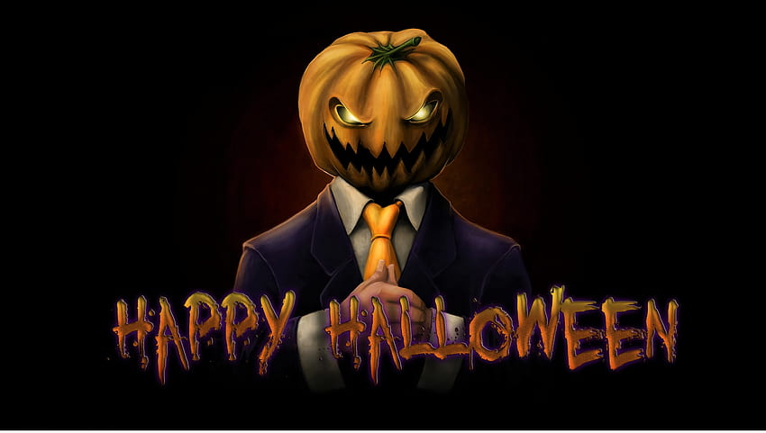 Halloween Background, , Cute, Spooky, Scary, Cute Cartoon Happy Halloween HD wallpaper