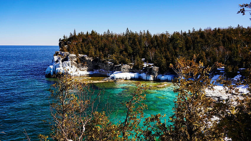 Bruce Peninsula National Park Ontario, ontario, parks, bruce peninsula, nature HD wallpaper