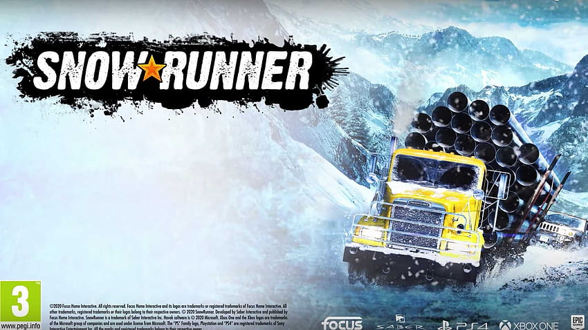 SnowRunner Is An Open World Video Game With Customizable Trucks HD  wallpaper