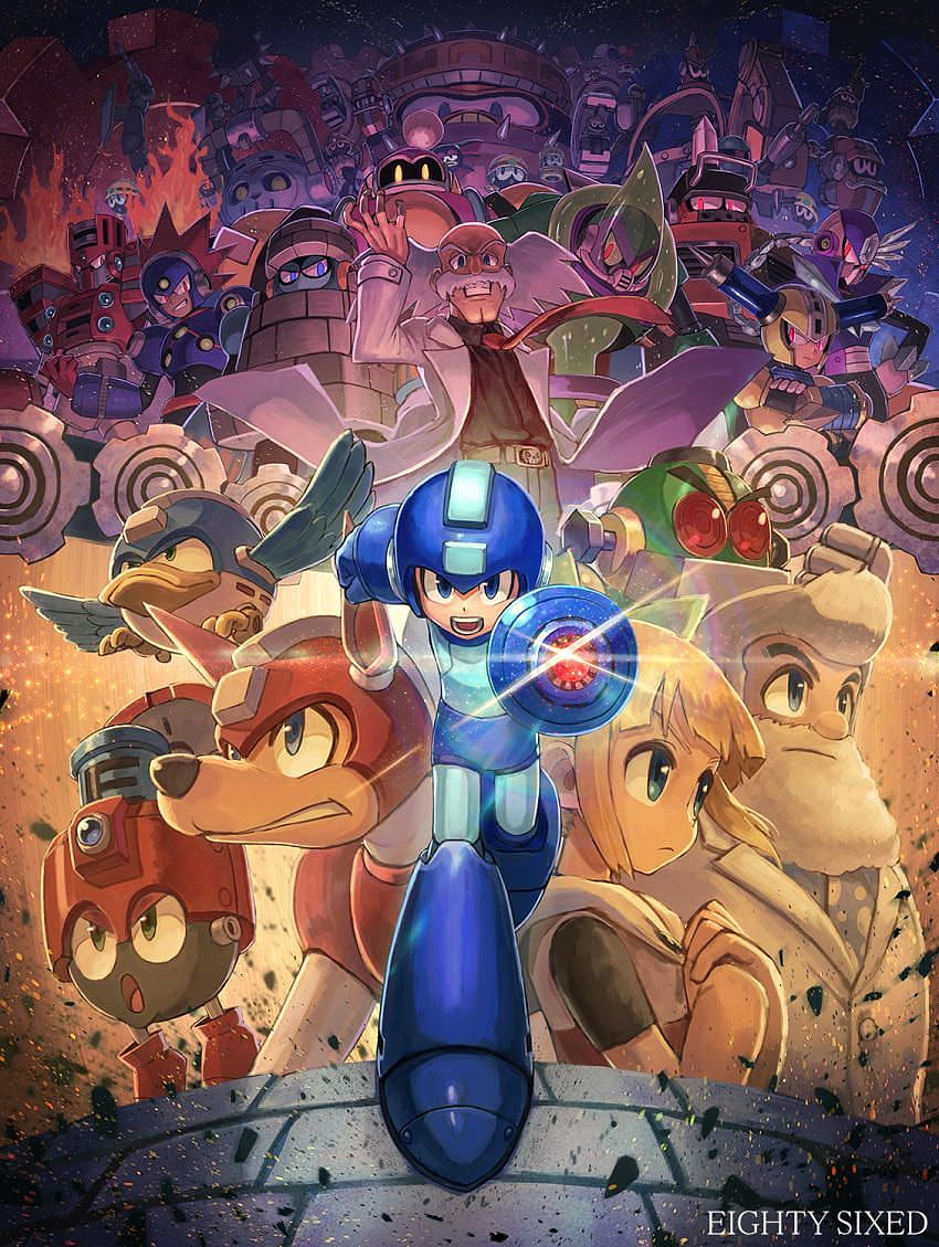 เมก้าแมน 11. เมก้าแมน/ร็อคแมน. ศิลปะ Mega Man, Mega Man, Anime, Mega Man Phone วอลล์เปเปอร์โทรศัพท์ HD
