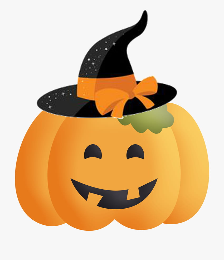 Happy Halloween Pumpkin Clipart - Abobora Halloween Cute Png, Cute Cartoon Pumpkin HD phone wallpaper