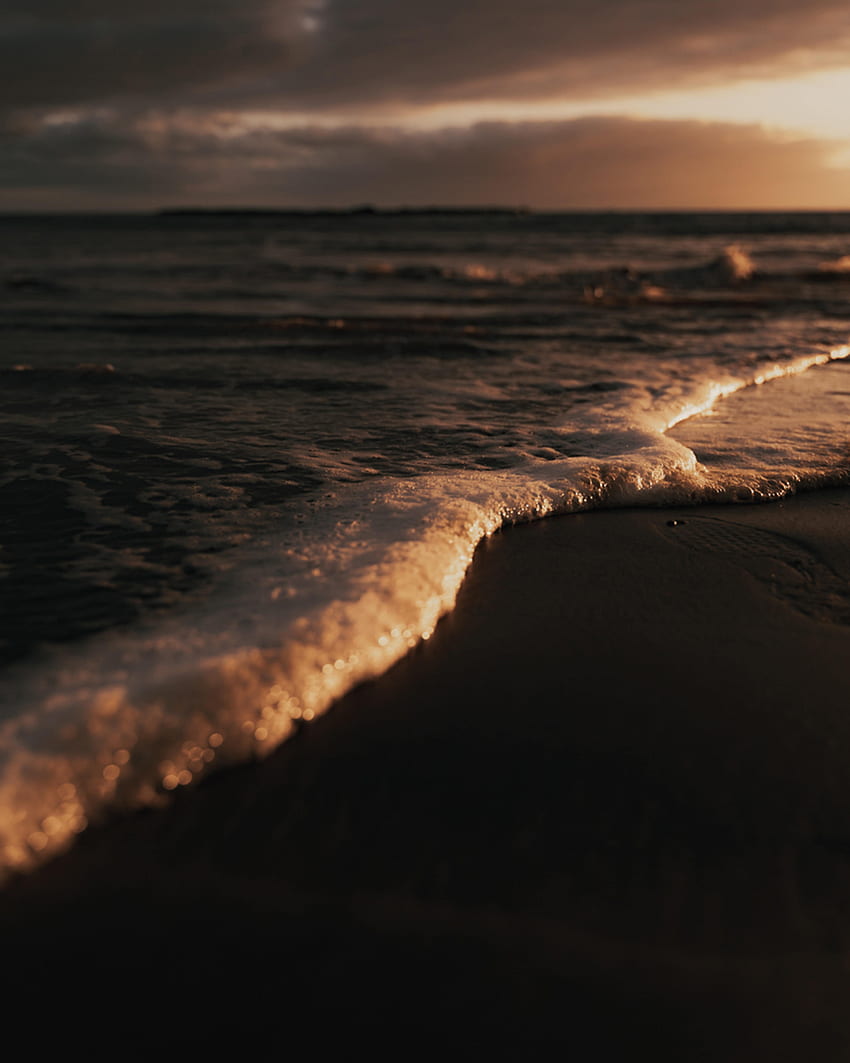 자연, 바다, 해변, 거품, 웨이브 HD 전화 배경 화면