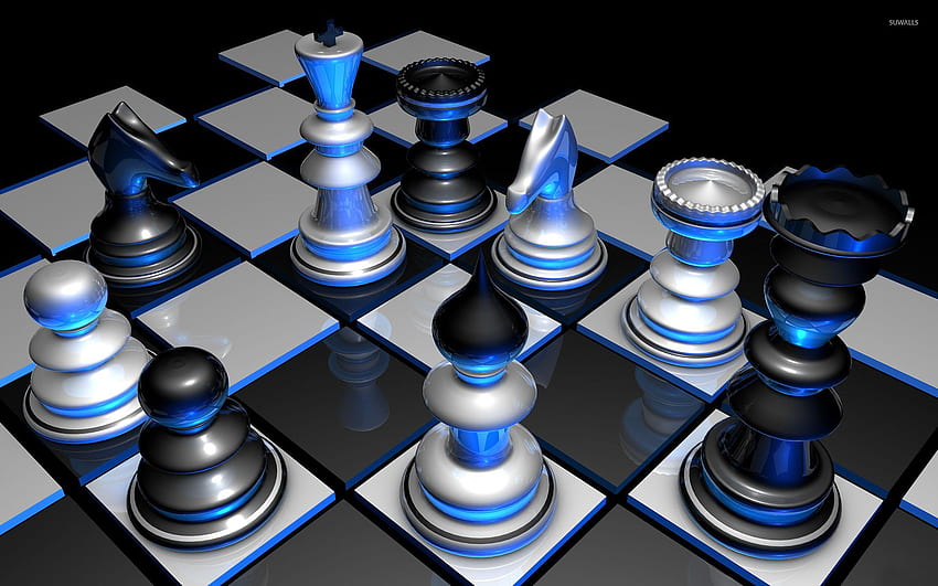 Chess - 3D, Cool Chess HD wallpaper