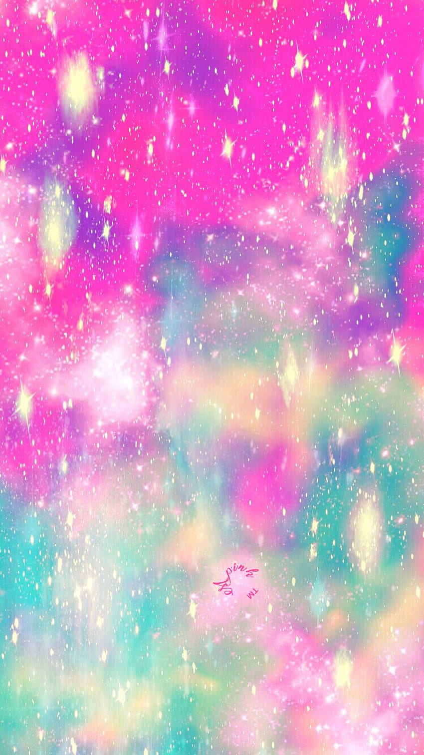 Pink galaxy , pink, green, purple, nebula, magenta - Use HD phone ...