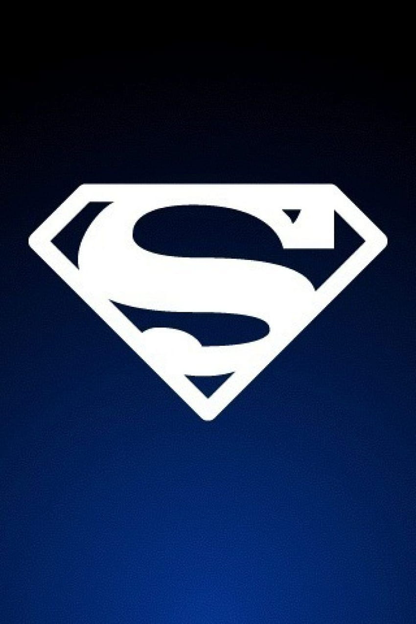 iPhone Superman - Лого на Супермен iPhone X,, Символ на Супермен HD тапет за телефон