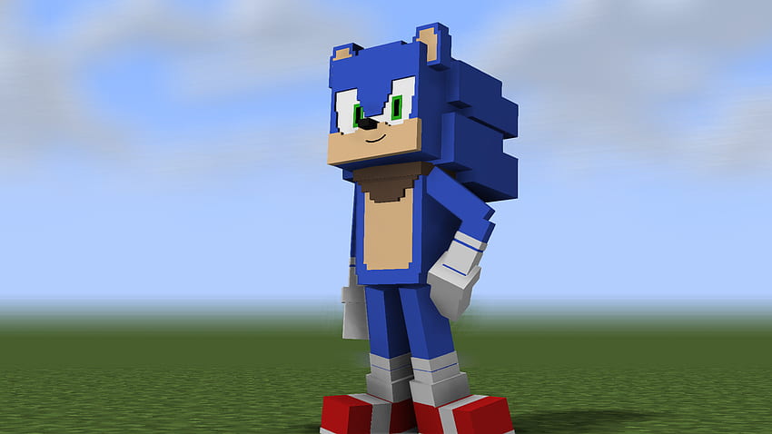 Sonic (1991) Minecraft Skin