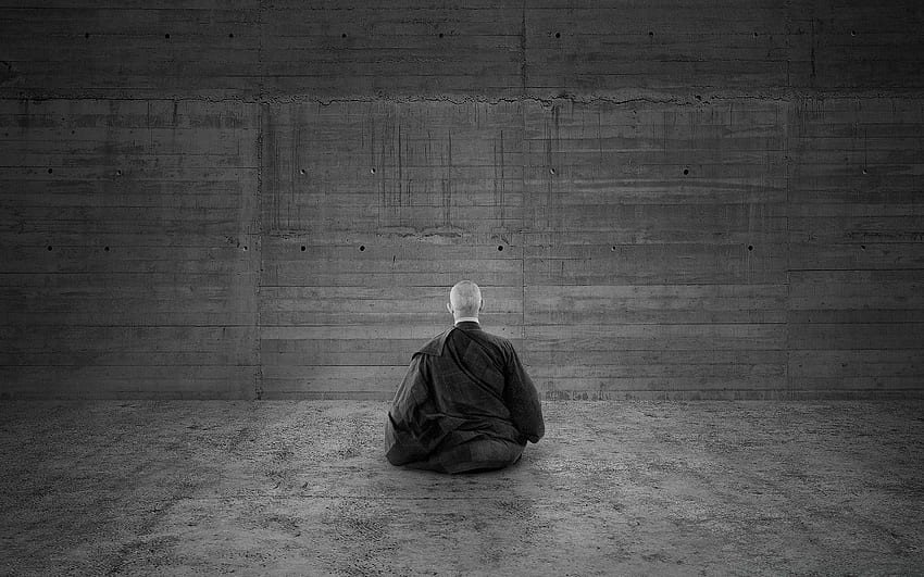 Zen Monk, Zen Black HD wallpaper
