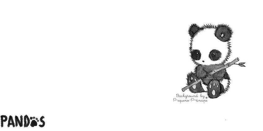 Cute Panda Tumblr - Super Cute Pandas Drawing - , Panda Drawing HD wallpaper
