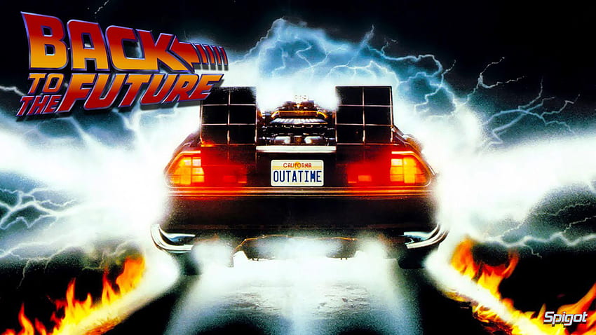 Back To The Future, Back to the Future Logo HD wallpaper