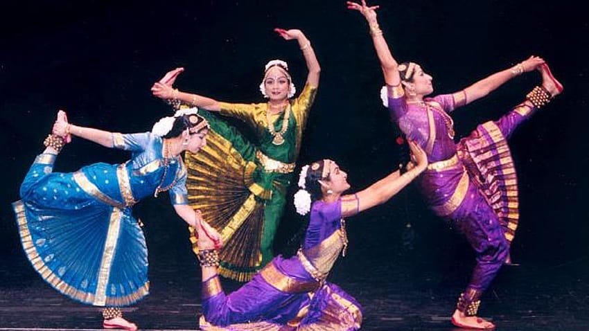 Los Siete Estilos de Danza Clásica de la India, Bharatanatyam fondo de pantalla