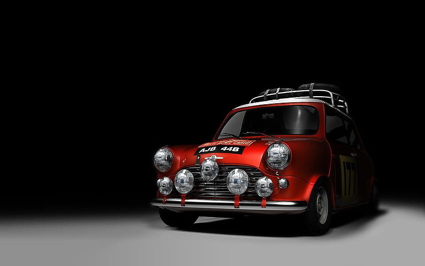 Morris Mini Cooper Rally. Mini cooper, Red mini, Classic Rally HD тапет