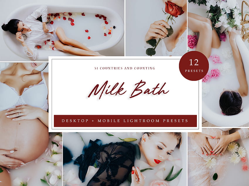X Milk Bath Lightroom Presets. + Mobile, Milk Bath Aesthetic HD wallpaper