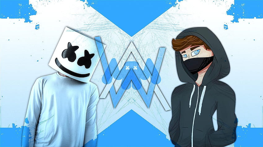 Marshmello artist, Alan Walker, Marshmello, Allen Walker HD wallpaper ...