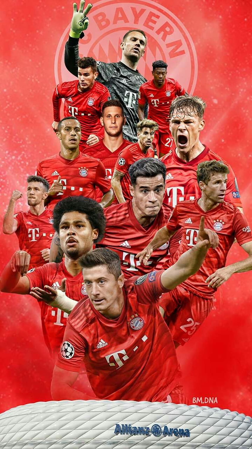 Pin auf uig, Bayern Munich Squad HD phone wallpaper