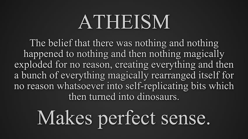 Atheism, Atheist HD wallpaper