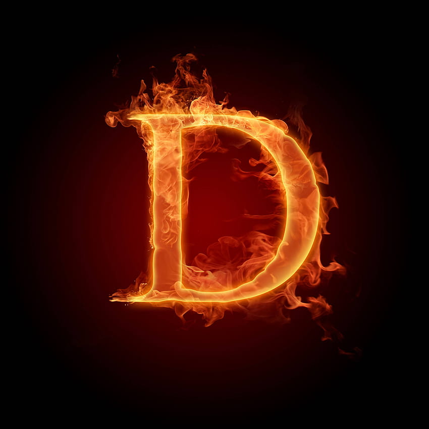 a から z のアルファベット、炎、熱、火、赤、オレンジ - 使用 HD電話の壁紙