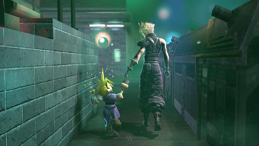 Final Fantasy Vii Remake ファイナルファンタジーvii リメイク Cloud Strife クラウド ストライフ Engine Cloud Ff7 Hd Wallpaper Pxfuel