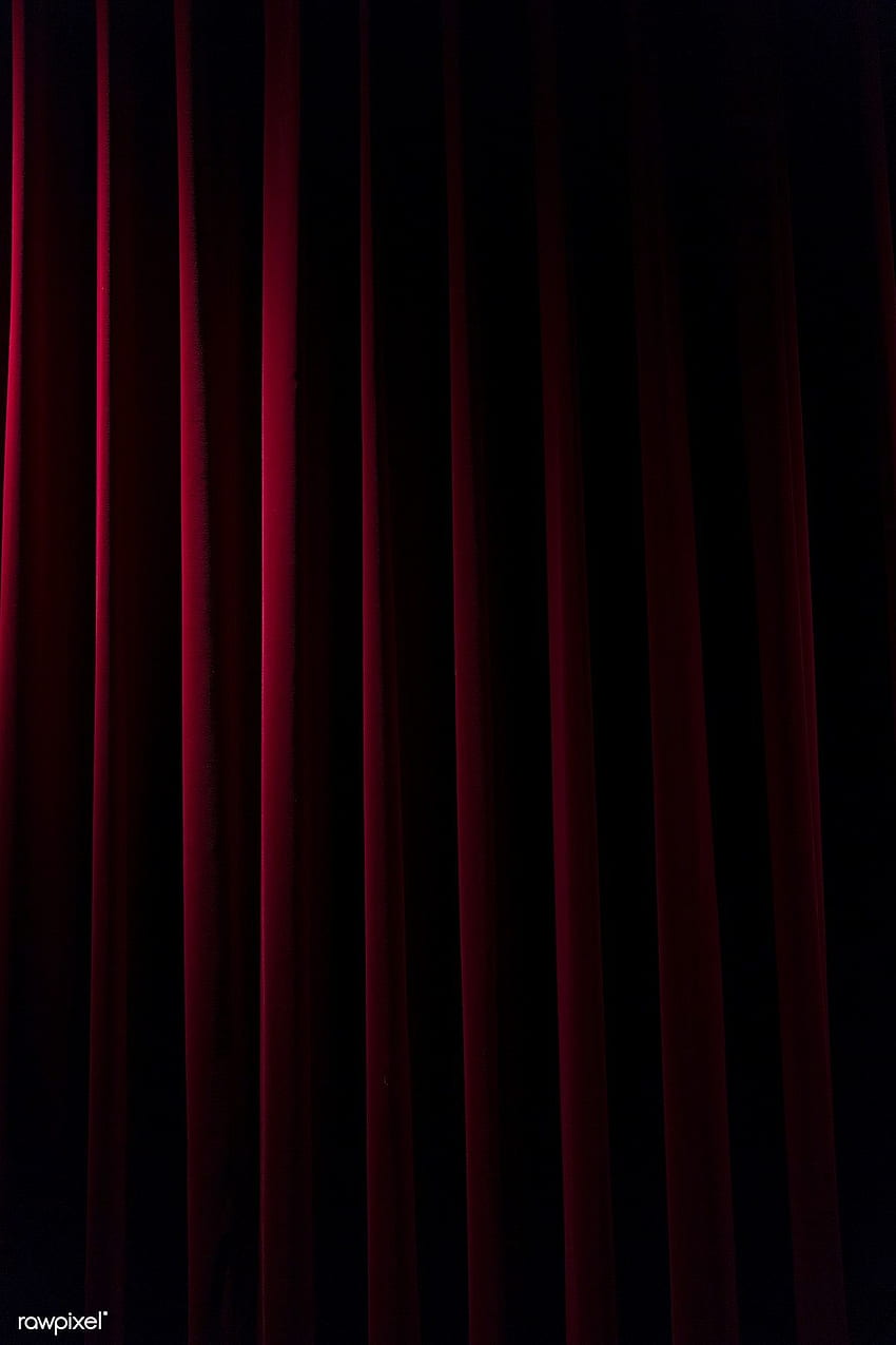 Close up of a red velvet curtain. . Red velvet curtains, Red curtains, Velvet curtains, Dark Red Curtain HD phone wallpaper