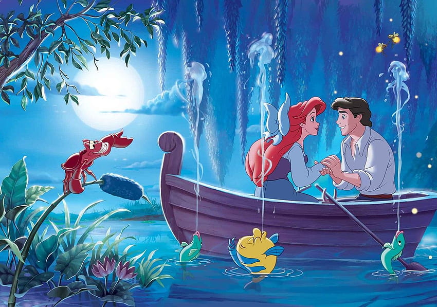 Disney Putri Duyung Kecil Wallpaper HD