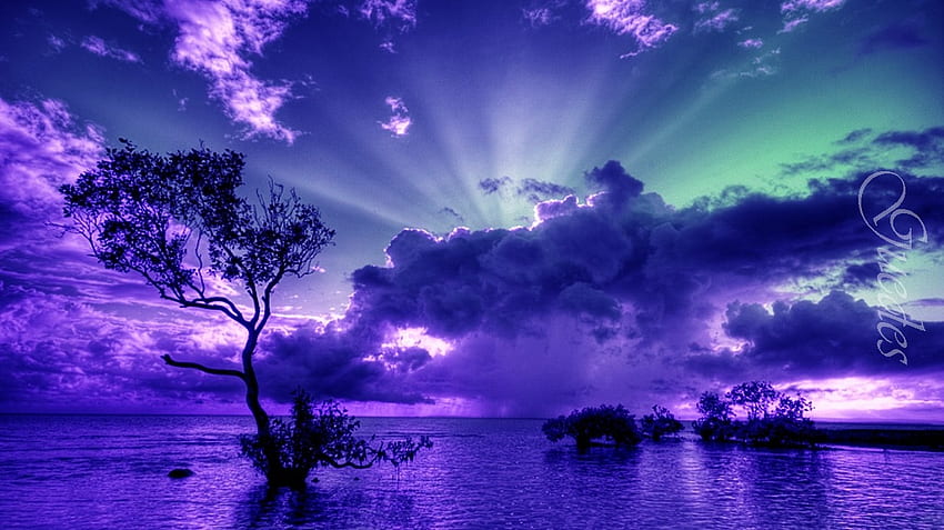 Lovely, clouds, purple, nice HD wallpaper | Pxfuel
