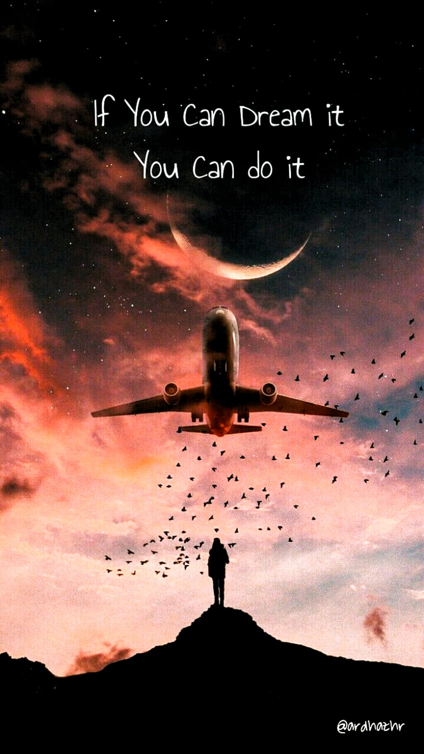 lock screen . Airplane , quotes, Plane graphy, Future Aircraft HD phone wallpaper