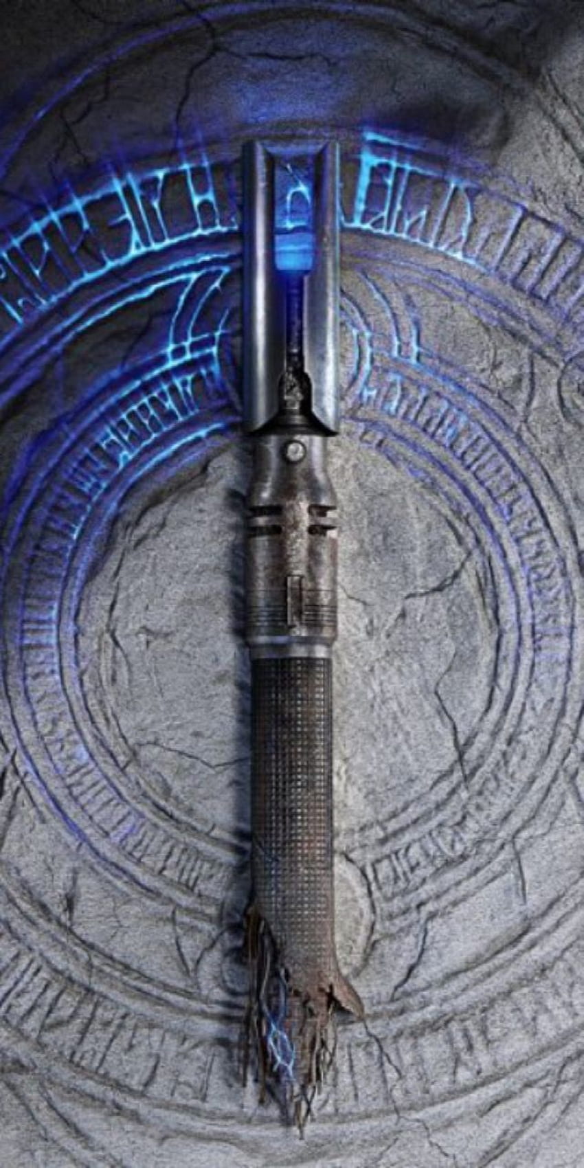 Upadły zakon Jedi: tło telefonu z mieczem świetlnym Cal Kestis (niebieskie). Gwiezdne wojny w tle, Gwiezdne wojny, rysunki Gwiezdnych wojen Tapeta na telefon HD