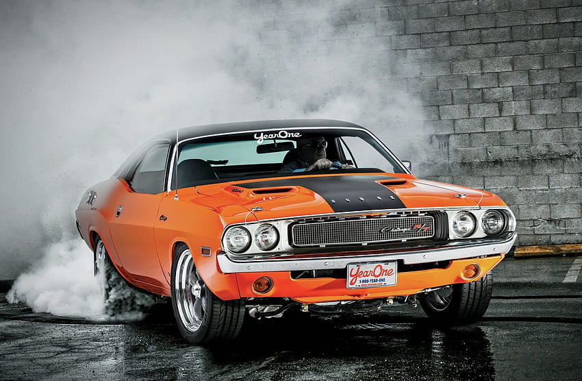 1970, Dodge, Challenger, Rt 04 / and Mobile Background, Classic Dodge Challenger HD wallpaper