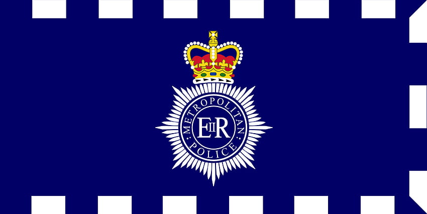Знаме на столичните полицейски сили HD тапет