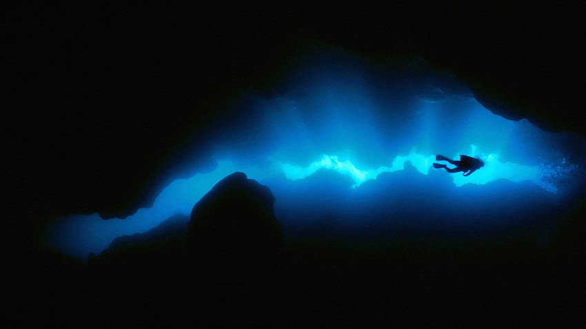 Scuba diving and Background, Deep Sea Diver HD wallpaper